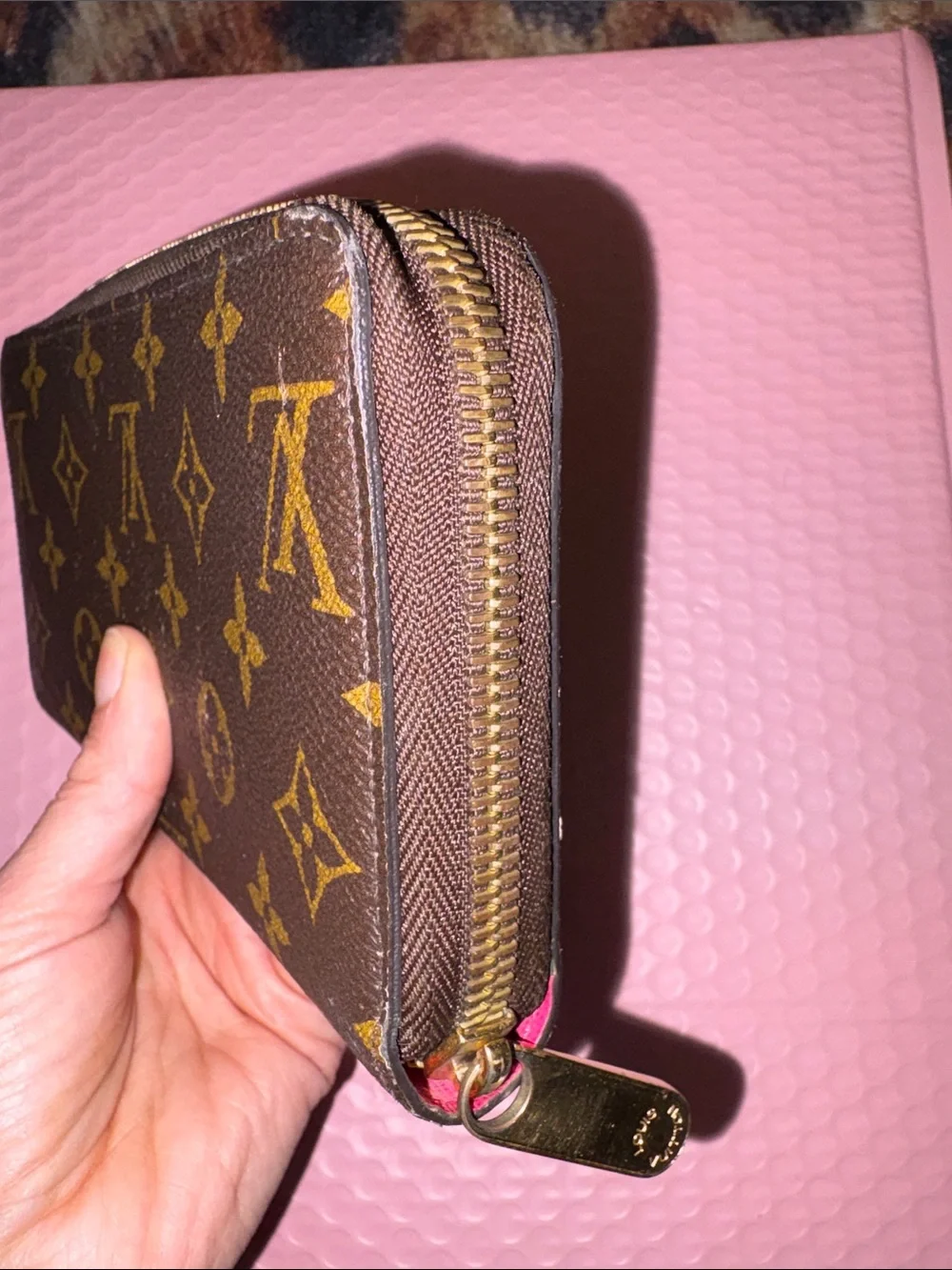 Louis vuitton Love Lock zip continental large wallet! - Picture 5 of 7
